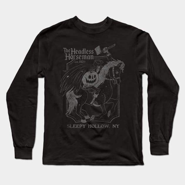 The Headless Horseman Long Sleeve T-Shirt by chrisraimoart